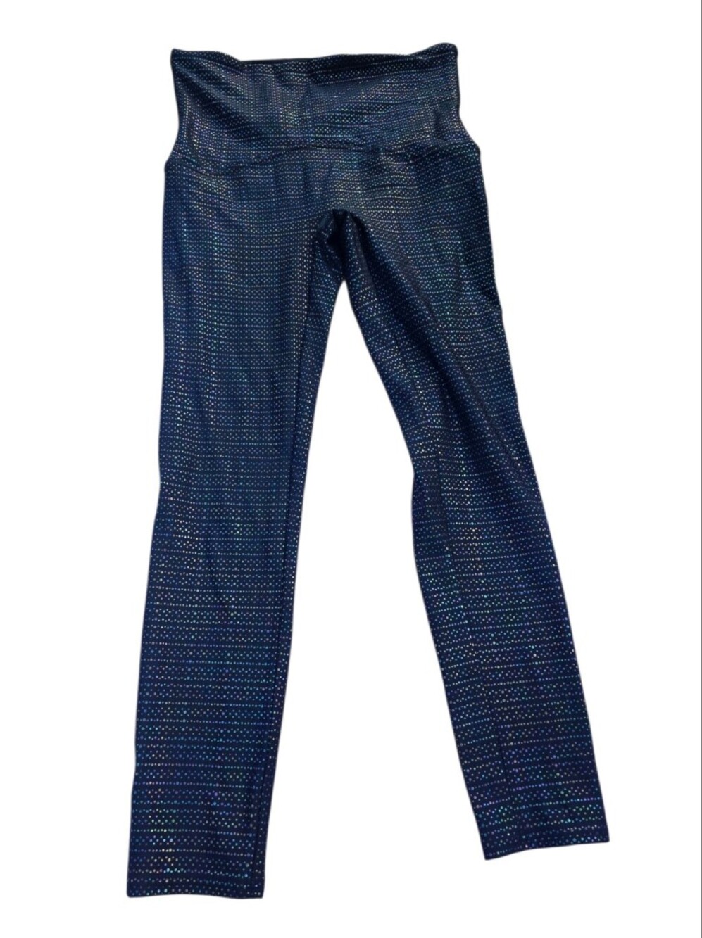 SPANX Holographic Dot Leggings Like New